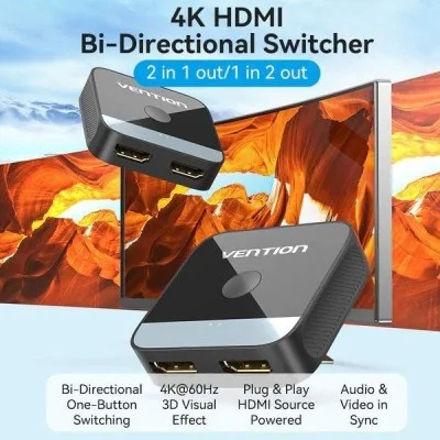 Vention Bi-Directional HDMI Switch 4K